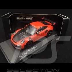 Porsche 911 type 991 GT2 RS phase II 2018 lava orange 1/43 Minichamps 410067239
