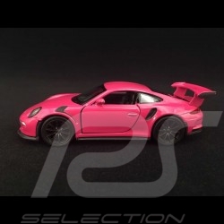 Porsche 911 GT3 RS type 991 MK1 2015 Spielzeug Reibung Welly Fuchsia purplerot WAX02600005