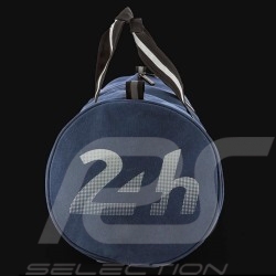 Sac de voyage 24h Le Mans Legende Polochon Coton Bleu marine Fourniture officielle LM300BL-19