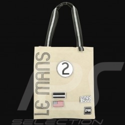 Sac Shopping 24h Le Mans Legende Coton Beige Fourniture officielle LM300BE-21