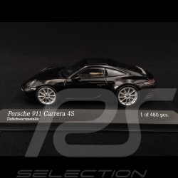 Porsche 911 typ 992 Carrera 4S 2019 schwarz 1/43 Minichamps 410069320