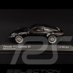 Porsche 911 type 992 Carrera 4S 2019 black 1/43 Minichamps 410069320