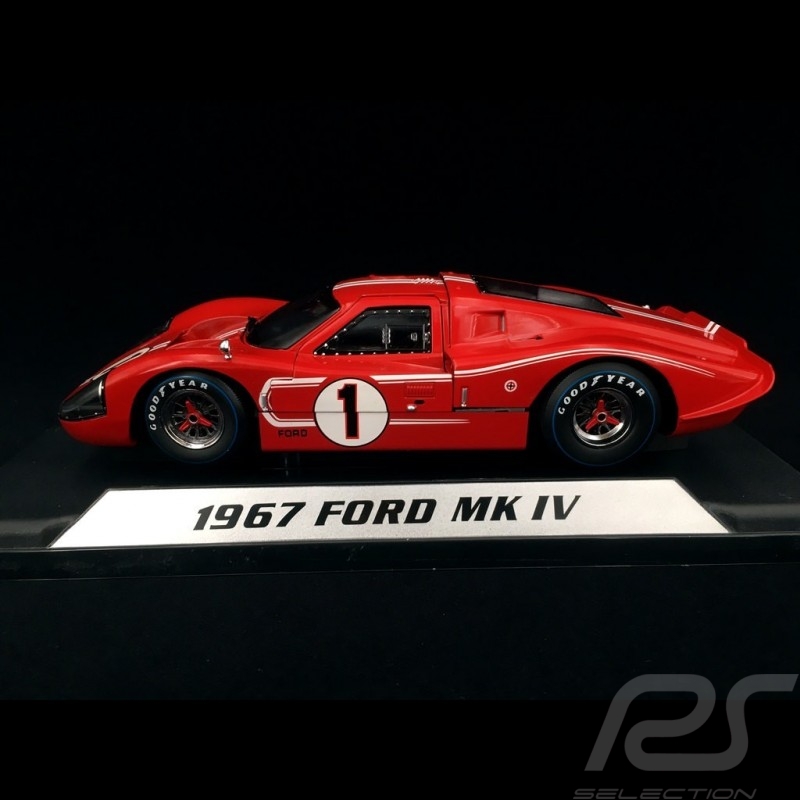 Ford GT40 Mk IV n° 1 Sieger Le Mans 1967 1/18 Shelby 423