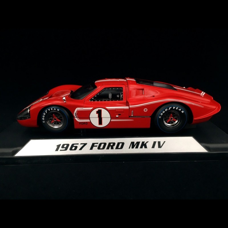 Ford GT40 Mk IV n° 1 Winner Le Mans 1967 1/18 Shelby 423