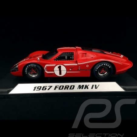 Ford GT40 Mk IV n° 1 Winner Le Mans 1967 1/18 Shelby 423