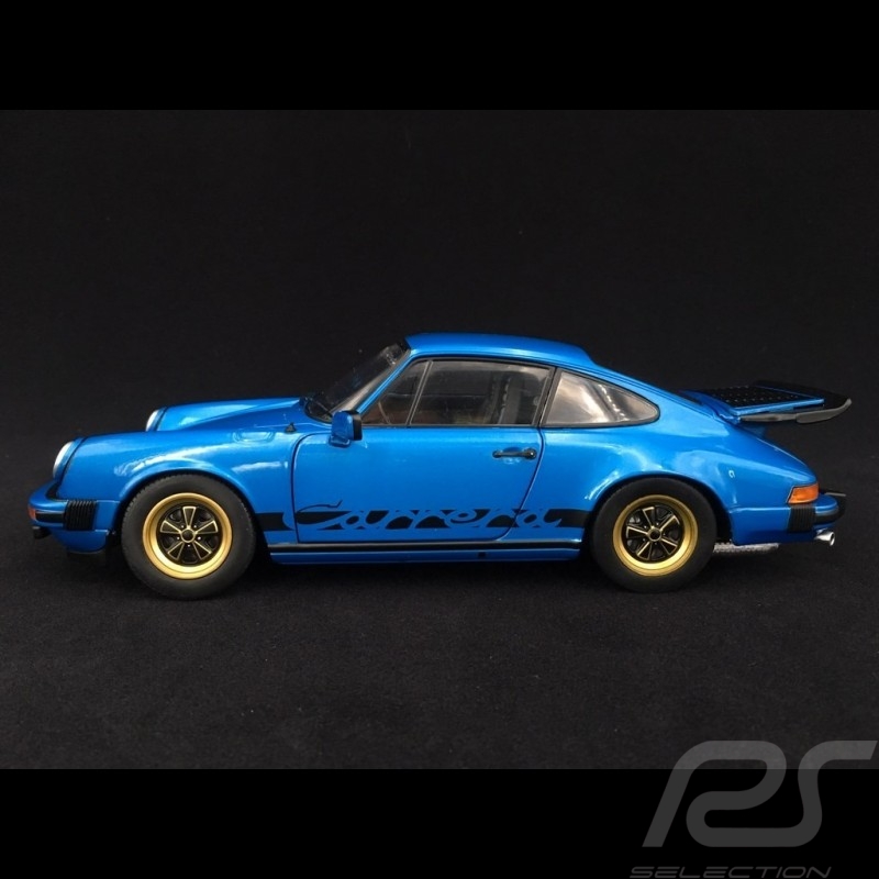 Porsche 911 Carrera 3.0 Coupé 1977 Minerva blue 1/18 Solido S1802601