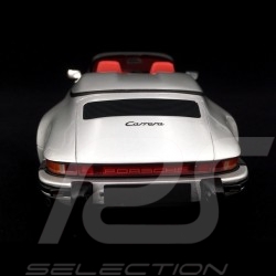 Porsche 911 3.2 Speedster 1989 gris argent 1/18 GT Spirit GT768