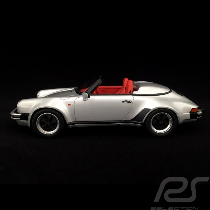 Porsche 911 3.2 Speedster 1989 silver grey 1/18 GT Spirit GT768