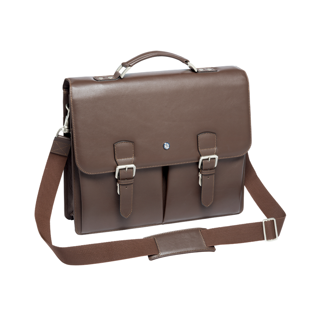 leather business satchel