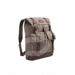 Mercedes Classic Backpack bag Brown Canvas Mercedes-Benz B66045014
