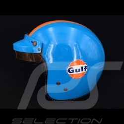 Gulf  Pin up Helm cobaltblau / orange