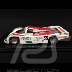 Porsche 956 /62 C n° 55 Le Mans 1986 1/43 Spark S7510