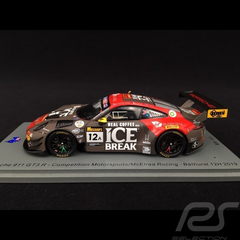 Porsche 911 GT3 R type 991 n° 12A McElrea Racing 12h Bathurst 2019 1/43 Spark AS038