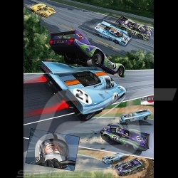 Comic Buch And Steve McQueen created Le Mans - Band 2 - Englisch