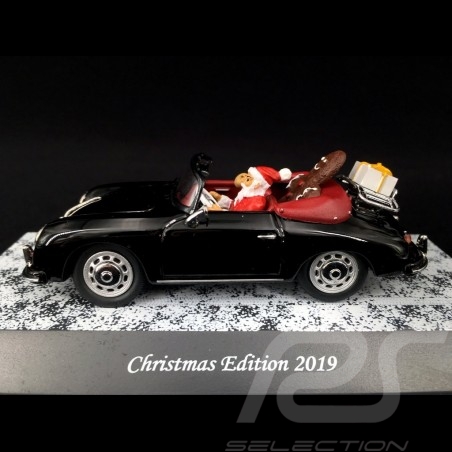 Porsche 356 Cabriolet Christmas Edition 2019 noir 1/43 Schuco 450268700
