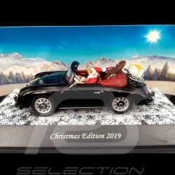 Porsche 356 Cabriolet Christmas Edition 2019 Schwarz 1/43 Schuco 450268700
