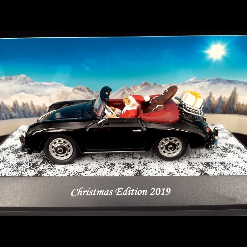 Porsche 356 Cabriolet Christmas Edition 2019 noir 1/43 Schuco 450268700