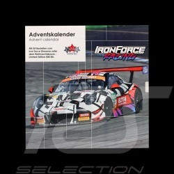 Calendrier de l'avent Porsche 911 type 991 GT3 R n° 69 Iron Force 1/43 CMR CMRGTADVENT Advent calendar Adventskalender 