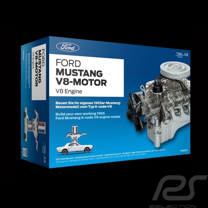 Ford Mustang typ K-code-V8 1965 motor 1/3 Bausatz