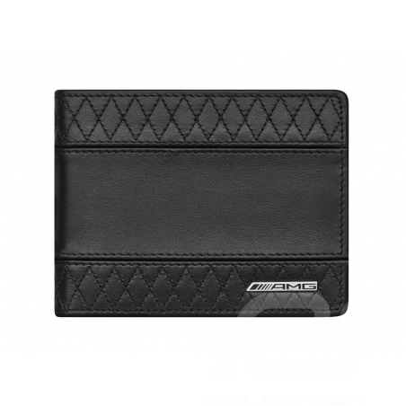 Mercedes AMG Wallet Quilted Black Leather Mercedes-Benz B66954137