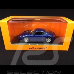 Porsche Cayman S type 987 2005 Blau metallic 1/43 Minichamps 940065621
