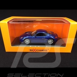 Porsche Cayman S type 987 2005 metallic Blue 1/43 Minichamps 940065621