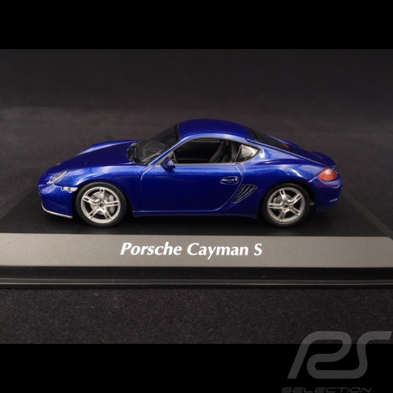 Porsche Cayman S type 987 2005 Blau metallic 1/43 Minichamps 940065621