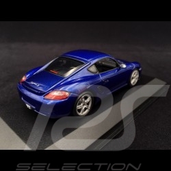 Porsche Cayman S type 987 2005 metallic Blue 1/43 Minichamps 940065621