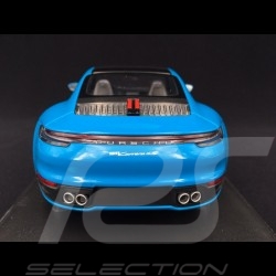 Porsche 911 typ 992 Carrera 4S 2019 miami blau 1/18 Minichamps 153067326