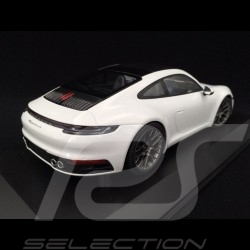 Porsche 911 typ 992 Carrera 4S 2019 carrara weiß 1/18 Minichamps 153067325
