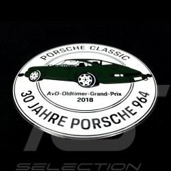 Grill Badge Porsche 914 50 Jahre 1969 - 2019 weiß Porsche Design MAP04515619