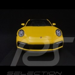 Porsche 911 type 992 Carrera 4S 2019 speed yellow 1/18 Minichamps 155067320