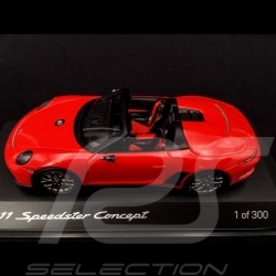 Porsche 911 type 991 Speedster Concept II guards red 2018 1/43 Spark WAX02100043