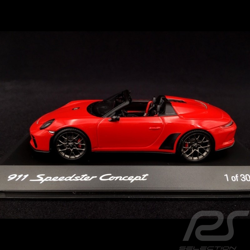 Porsche 911 type 991 Speedster Concept II guards red 2018 1/43 Spark WAX02100043