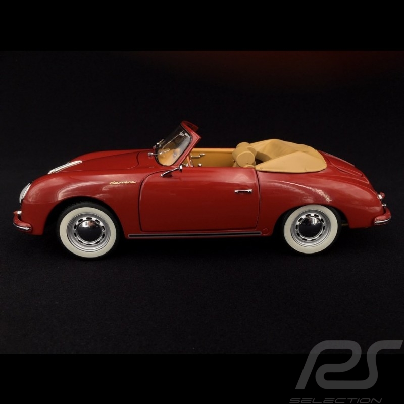 Porsche 356 A Carrera Cabriolet ruby rot 1/18 Schuco 450031600