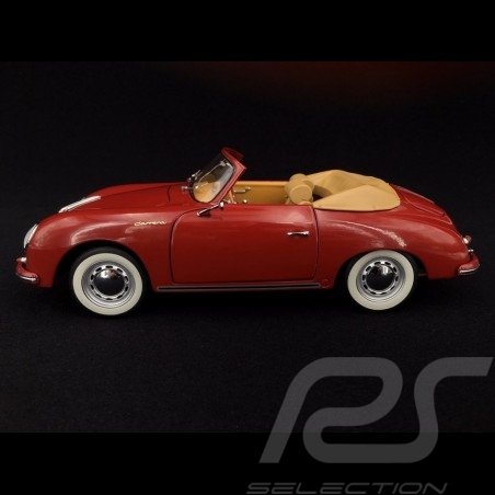 Porsche 356 A Carrera Cabriolet ruby red 1/18 Schuco 450031600