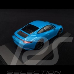 Porsche 911 typ 991 phase II Carrera 4 GTS 2017 Miami blau 1/43 Minichamps 410067322