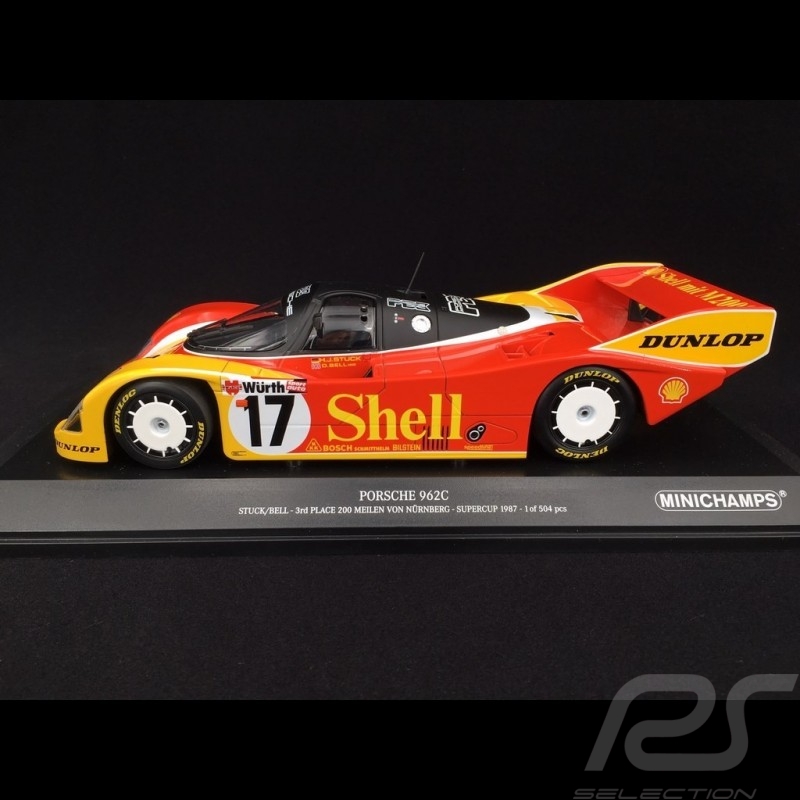 Porsche 962 C n° 17 Supercup 1987 1/18 Minichamps 155876517