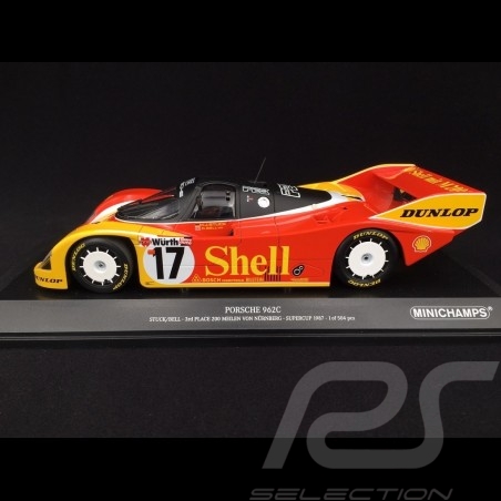 Porsche 962 C n° 17 Supercup 1987 1/18 Minichamps 155876517