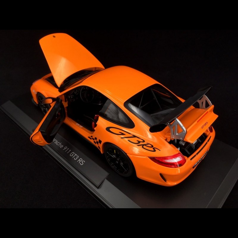 最大51%OFFクーポン ホビー 模型車 車 レーシングカー ポルシェグアテマラルピーオレンジnorev 187562 porsche 911 gt3  rs 2009 orange 118