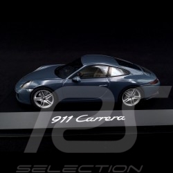 Porsche 911 Carrera type 991 phase II 2015 bleu graphite 1/43 Herpa WAP0201160G blue blau