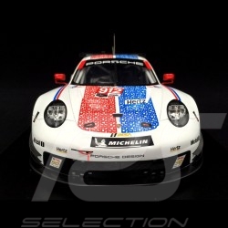 Porsche 911 RSR type 991 24h Daytona n° 912 Style Brumos 1/18 Spark 18US007