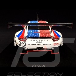 Porsche 911 RSR type 991 24h Daytona n° 912 Style Brumos 1/18 Spark 18US007
