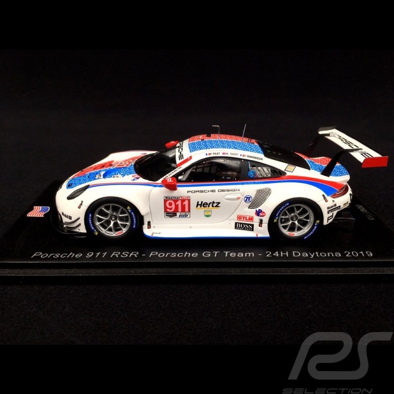 Porsche 911 RSR type 991 24h Daytona 2019 n° 911 Style Brumos 1/43 Spark US073