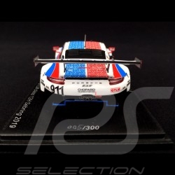 Porsche 911 RSR type 991 Sieger 12h Sebring 2019 n° 911 Brumos Design 1/43 Spark US080