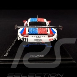 Porsche 911 RSR type 991 vainqueur winner sieger 12h Sebring 2019 n° 911 Style Brumos 1/43 Spark US080