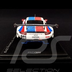 Porsche 911 RSR type 991 winner 12h Sebring 2019 n° 911 Brumos design 1/43 Spark US080