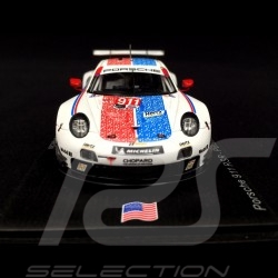 Porsche 911 RSR type 991 vainqueur winner sieger 12h Sebring 2019 n° 911 Style Brumos 1/43 Spark US080