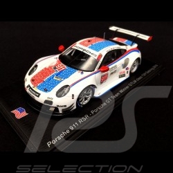 Porsche 911 RSR type 991 Sieger 12h Sebring 2019 n° 911 Brumos Design 1/43 Spark US080