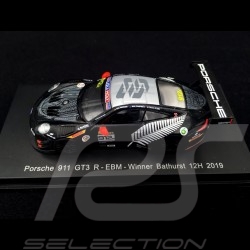 Porsche 911 GT3 R 991 n° 912 EBM Werner Olsen Winner 12h Bathurst 2019 1/64 Spark Y160